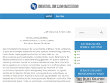 Tablet Screenshot of beisboldelosbarrios.com